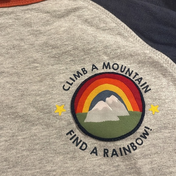 Long sleeve organic cotton Frugi t-shirt size 6-7y or 116-122cm. - Picture 2 of 5